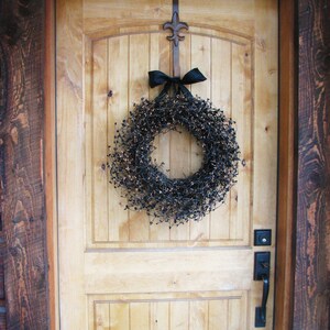 Moody-Cottagecore-Wreath-SCENTED WREATHS-Door Wreath-Fall Home Decor-Thanksgiving Wreath-Moody Fall Decor-Rustic-Black-Front Door Wreath image 4