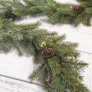 Christmas Garland-SPRUCE Garland-Christmas Greenery-Winter Garland-Christmas Décor-Holiday Table Runner-Holiday Greenery-Holiday Home Décor-