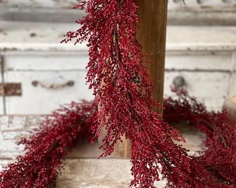 Fern Garland-Spring Greenery for Mantle-Wedding Greenery-Summer Garland-Wedding Garland for Tables-Archway Greenery-Wedding Table-Tablescape
