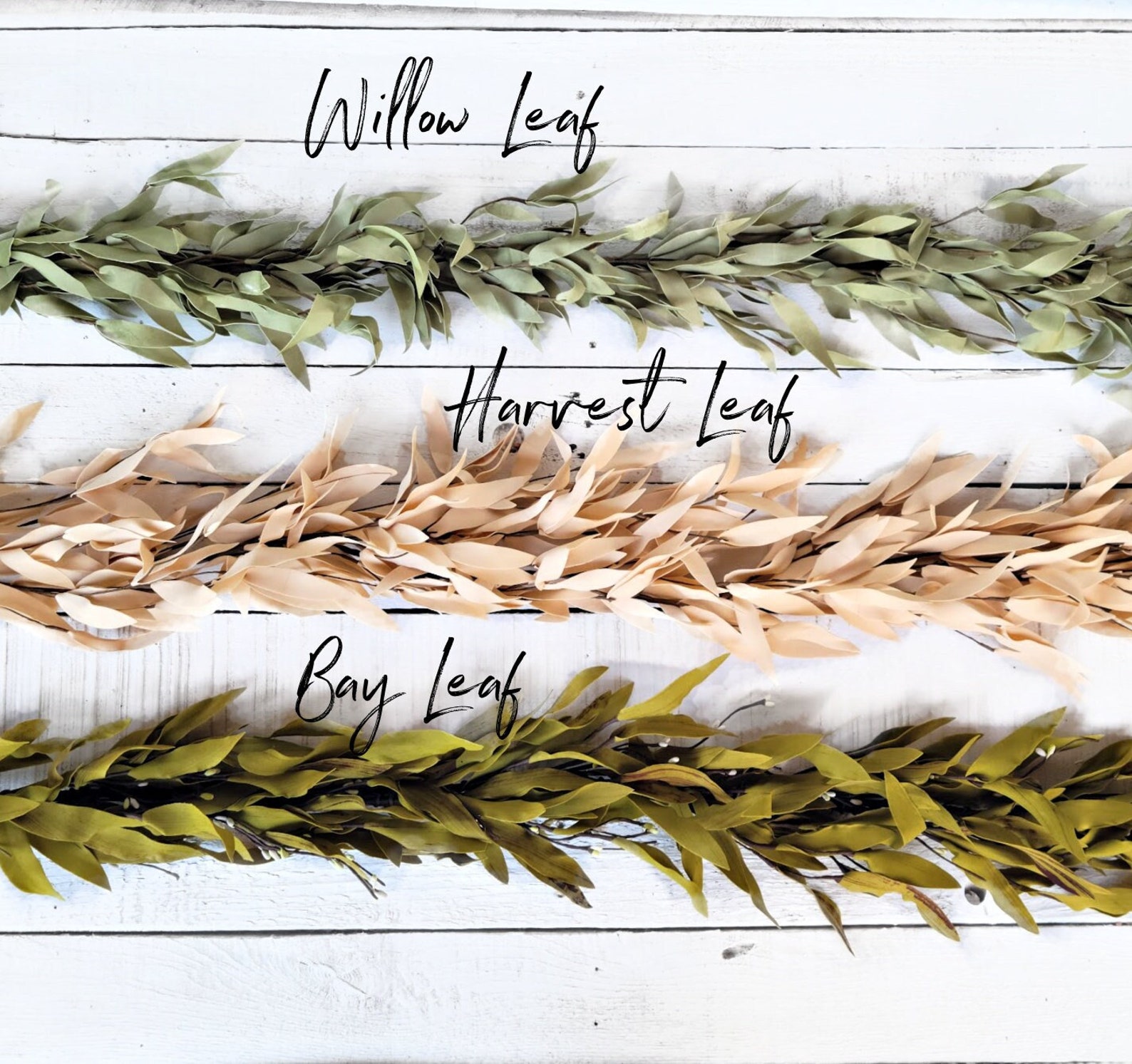 Fall Garlandmodern Home Mantel Etsy