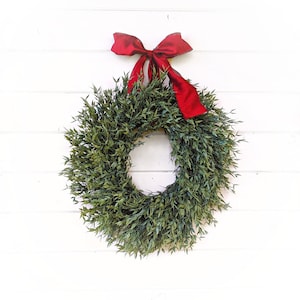 Farmhouse Decor-Farmhouse Wreath-Christmas Wreath-Greenery Wreath-Outdoor Wreath-Farmhouse Christmas Decor-Holiday Wreath-Holiday Home-Gifts image 1