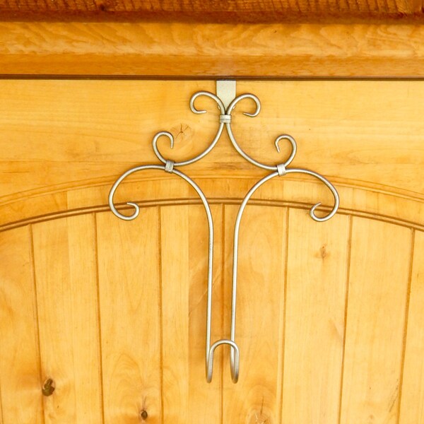 Over The Door Wreath Hanger Etsy Over The Door Wreath Hanger Etsy