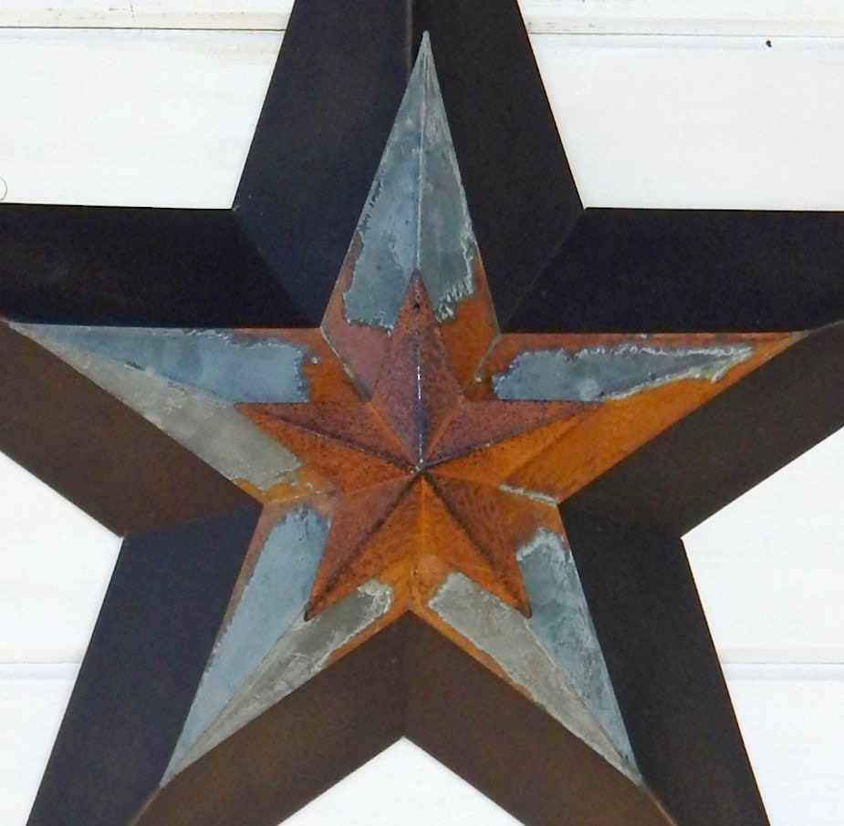 PRIMITVE BARN STAR Patriotic StarRustic Wall HangingRustic Star