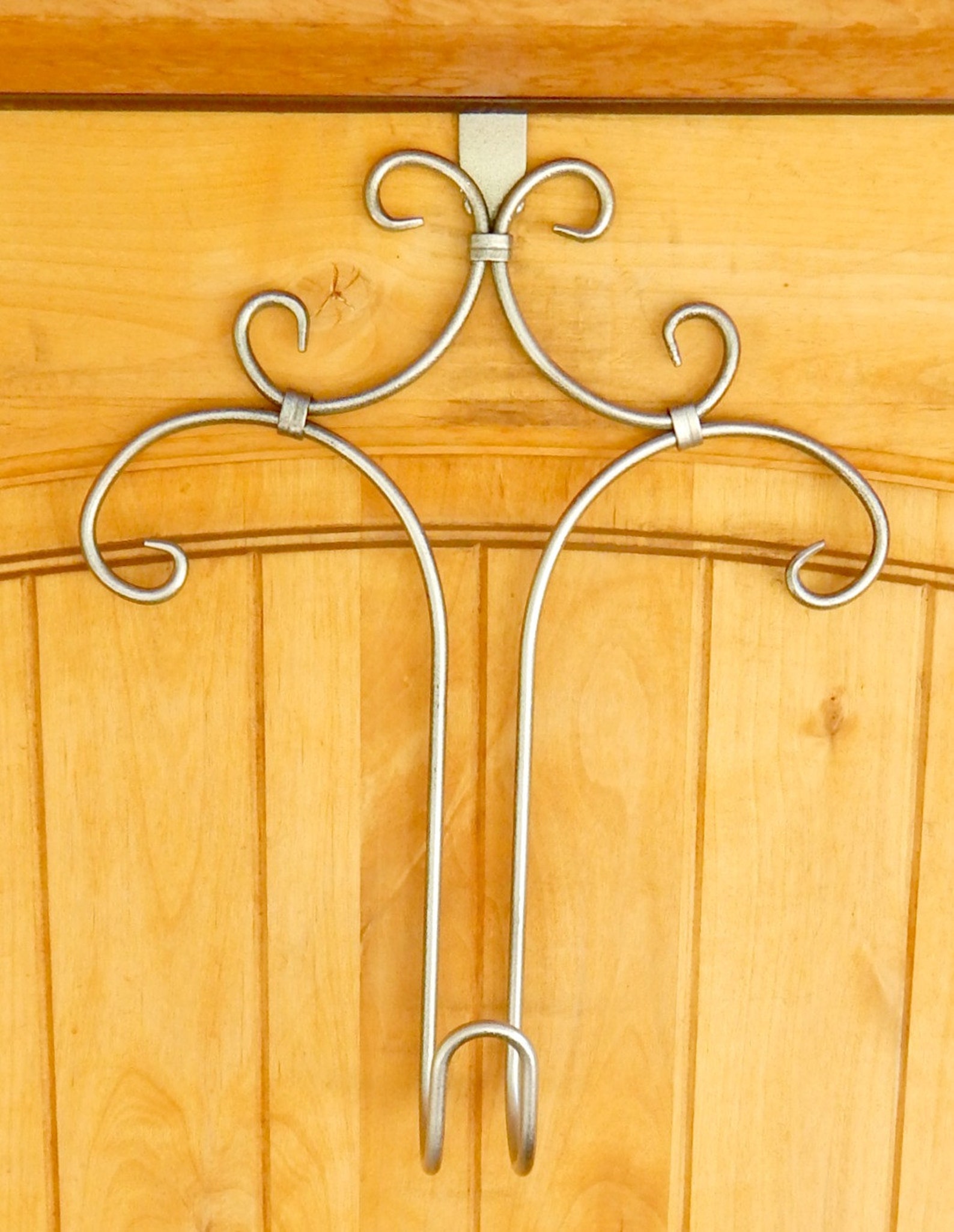 WREATH Hangerdoor Hangerdoor Wreath Hangerrustic Home Etsy