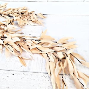 Fall Garland-modern Home Decor-garlands-fireplace Mantel Decor-table Decor-tablescape-table 