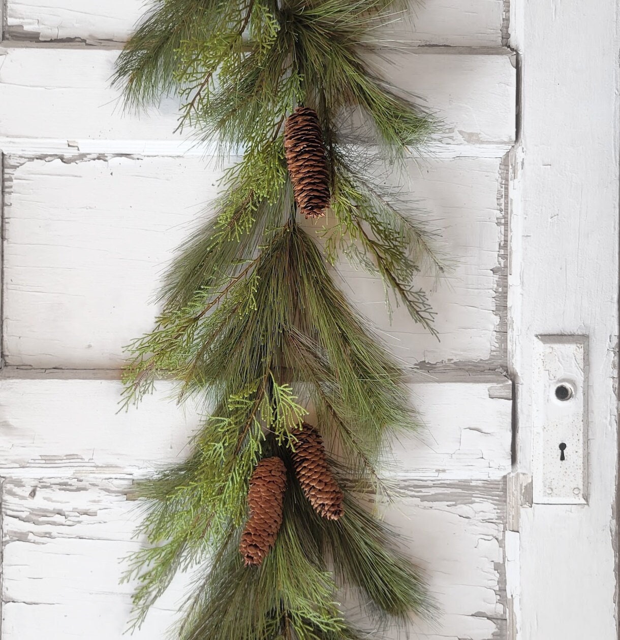 40 Fresh Touch Norfolk Pine Branch/faux Spray/autumn Decor/holiday