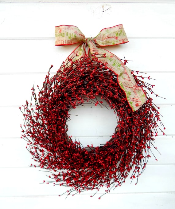 Heart Berry Wreath - Valentines Wreath - That's What {Che} Said
