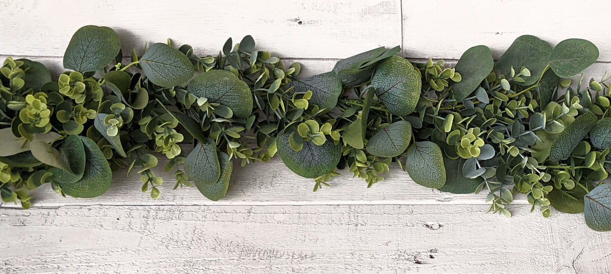 Eucalyptus Mixed Greenery Garland for SPRING Wedding Table, Runner