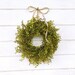 Farmhouse Wreath-Fall Wreath-MINI Window Wreath-Baby Eucalyptus Wreath-Farmhouse Decor-Boxwood Wreath-Wall Decor-Small Wreath-Gifts 