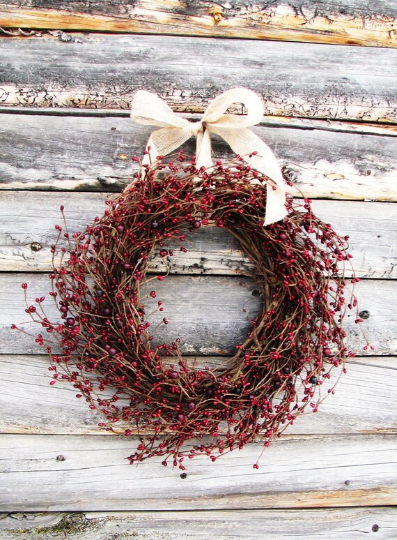 Primitive Country Wreath Christmas Wreath Rustic Farmhouse Etsy