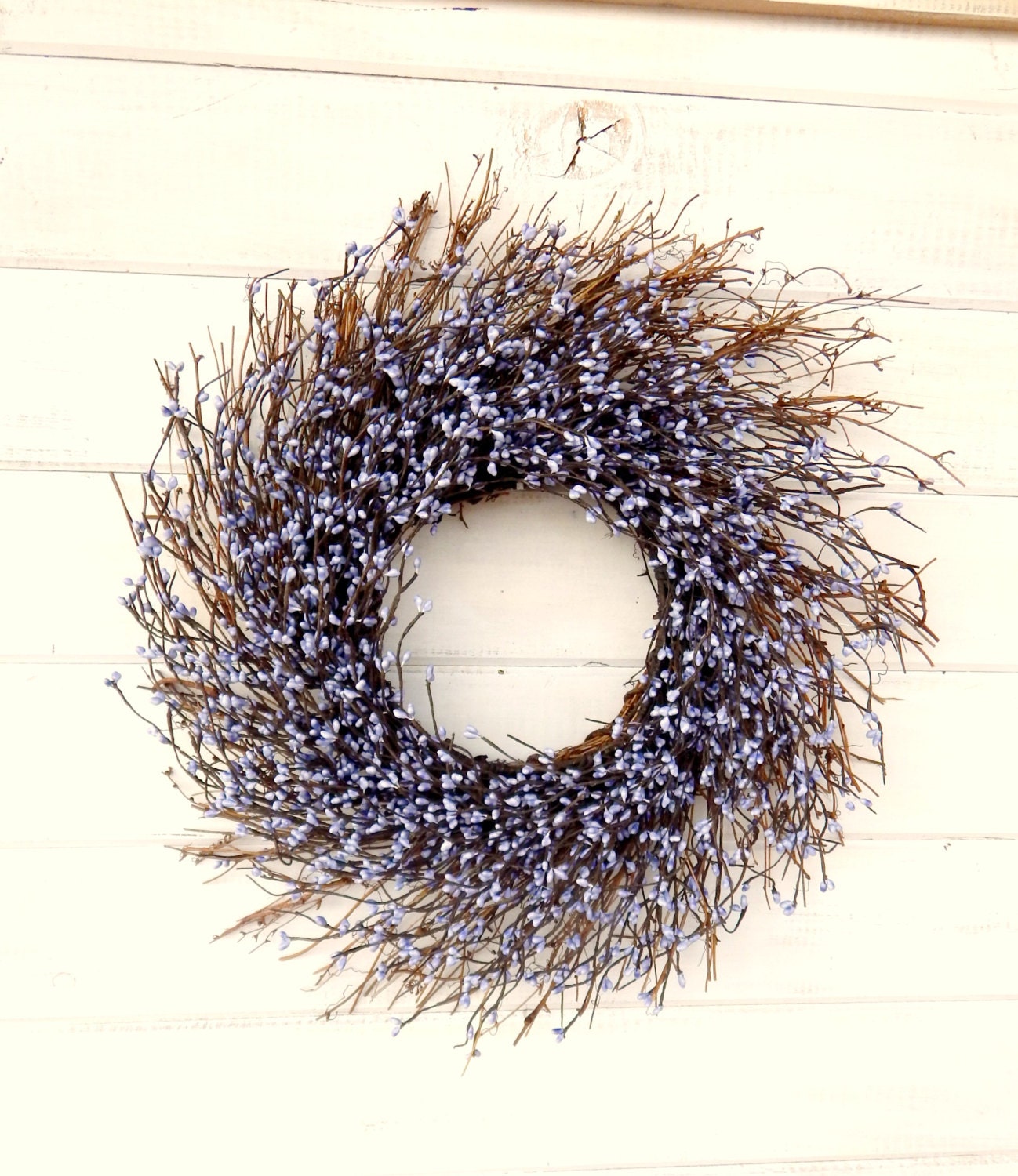 Spring Wreath Spring Door Decor Shabby Chic Twig Wreath