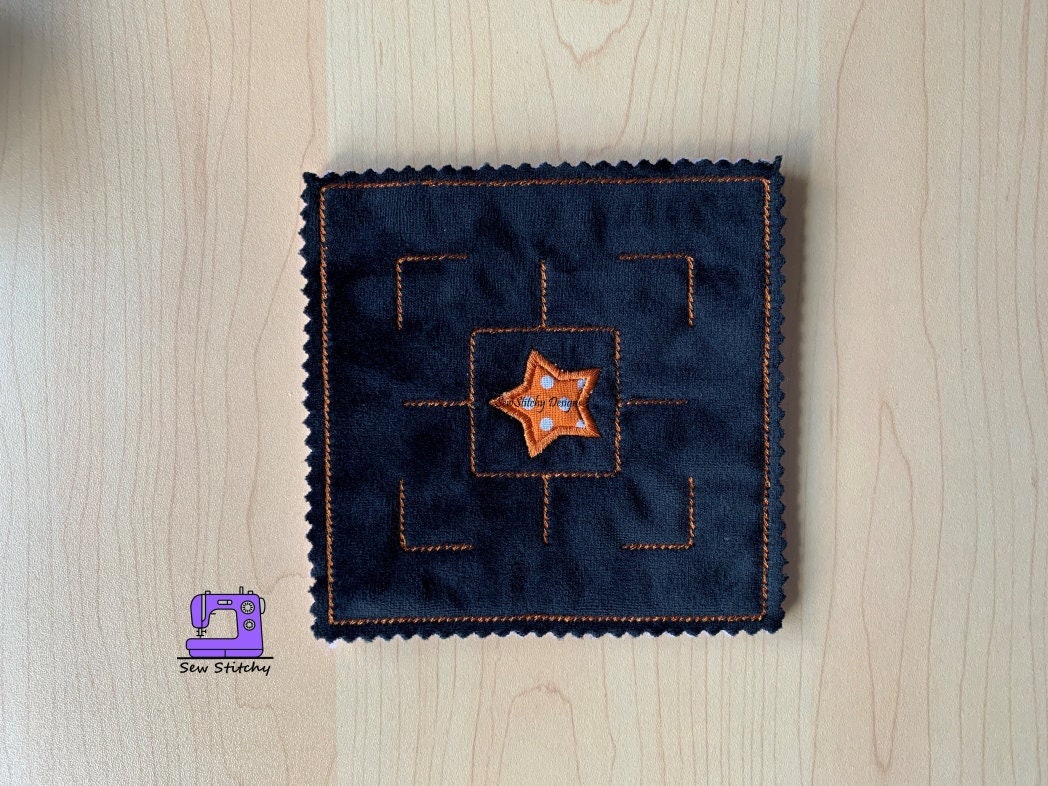 Star Fiddle Maze Machine Embroidery Design - Etsy