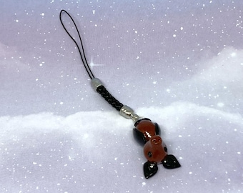 Bat Keychain, Fruit Bat, Flying Fox, Bat Accessories, Handmade, Polymer Clay