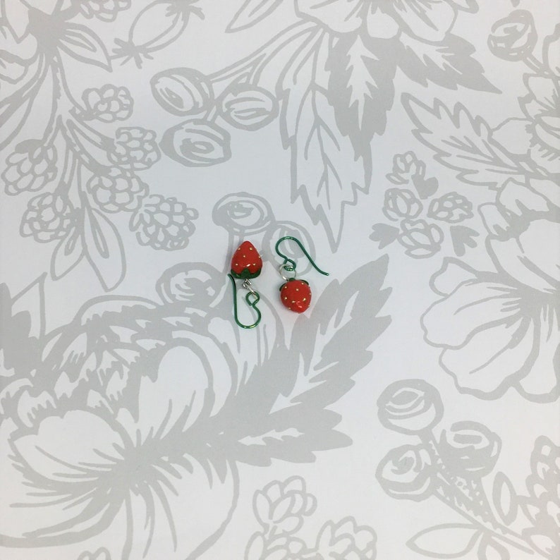 Strawberry Earrings