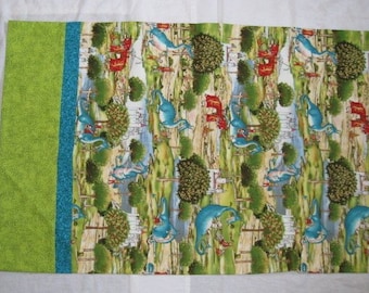 Pillowcase: Magic Dragon/Castle