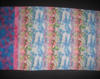 Pillowcase: Water Flowers