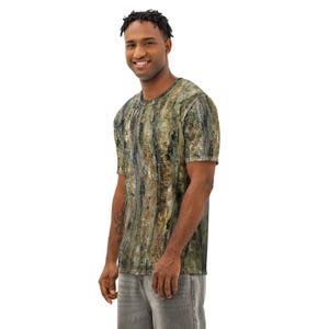 Men’s Camo cotton crew neck t-shirt
