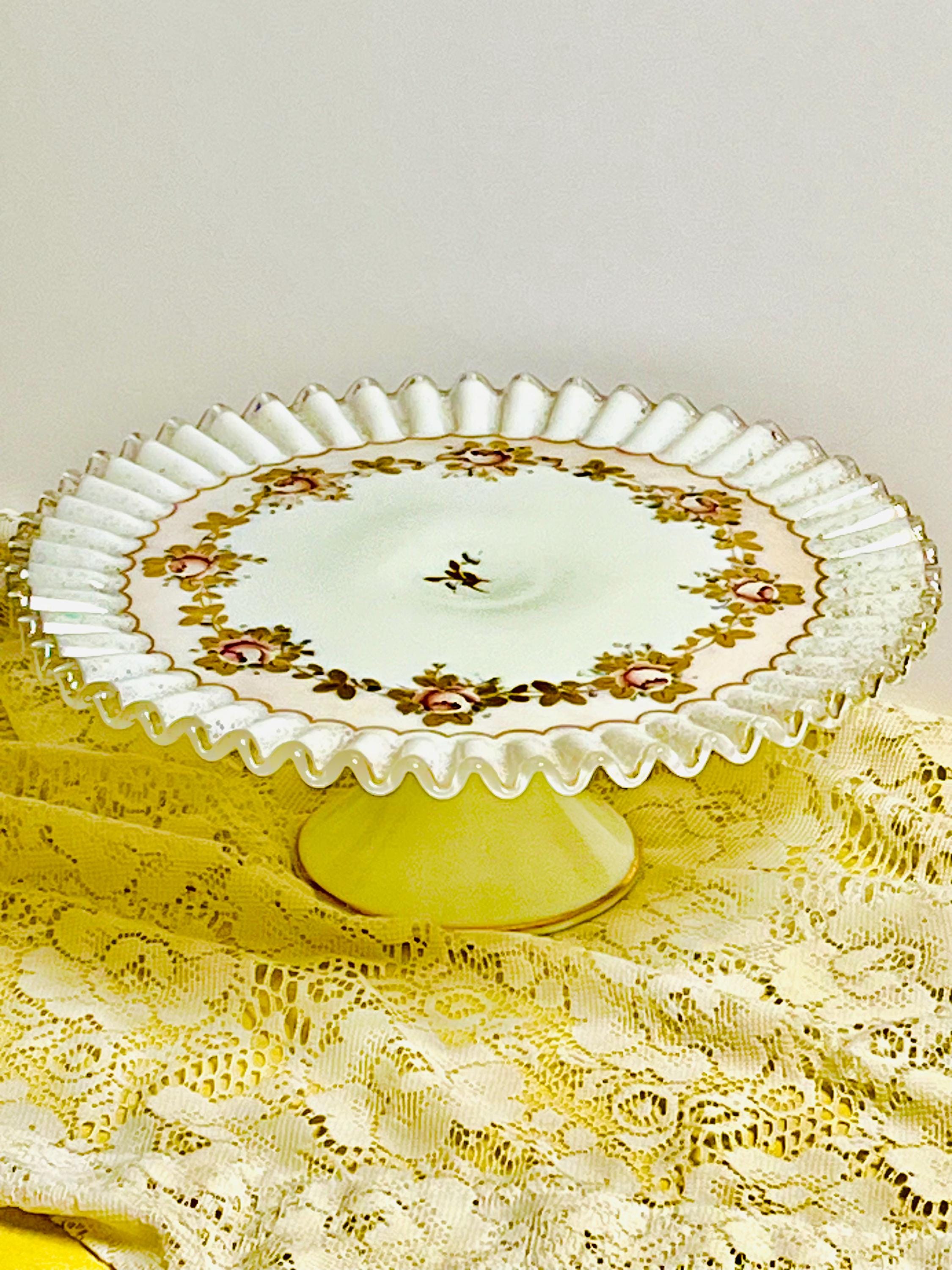 Fenton Silver Crest Dinner Plates - Etsy