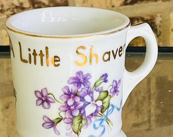 Shaving Mug “For A Little Shaver Rosettie Occupied Japan