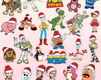 Toy Story Christmas SVG Bundle,Toy Story bundle,Woody Svg, Buzz Lightyear Svg,Toy Story Png,Toy Story svg images bundle