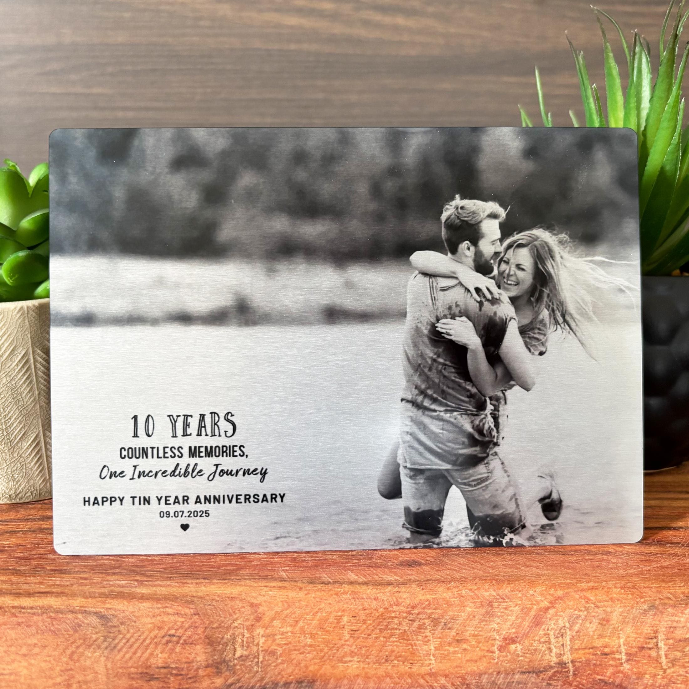 By Year Aluminum Or Tin Anniversary Gifts For Him 10th Year Tin
