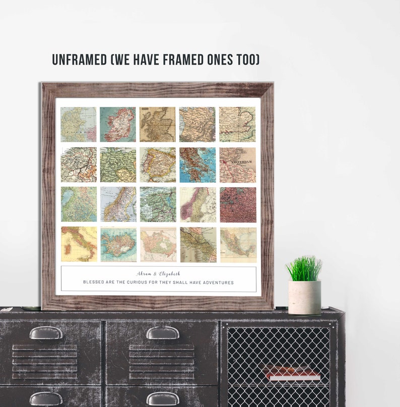 Dad Gift, Dad Birthday Gift From Daughter, Dad Gift from Daughter, Gifts for Dad, Custom City Map, Custom Map Print, Many Sizes imagem 3
