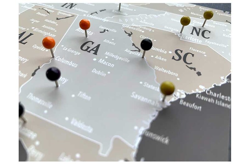 Map of United States Push Pin Travel - Il 794xN.1895567970 K5e5