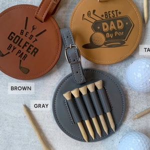 Gifts for Dad, Golf Gifts For Men, Golf Gifts for Dad, Father's Day Gift, Golf Tee Bag Tags, Father's Day Gifts, Engraved Golf Tag for Bag image 5