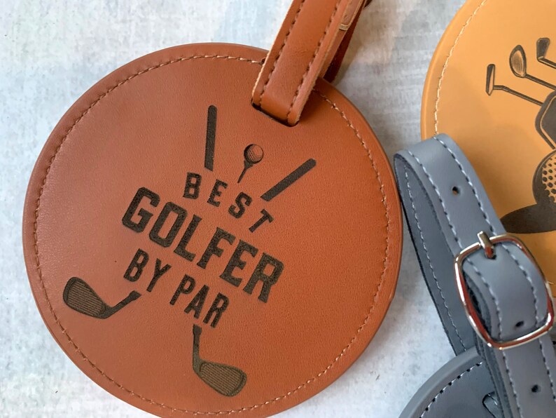 Gifts for Dad, Golf Gifts For Men, Golf Gifts for Dad, Father's Day Gift, Golf Tee Bag Tags, Father's Day Gifts, Engraved Golf Tag for Bag image 7