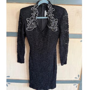 80s Betsy Adam Dress - Etsy
