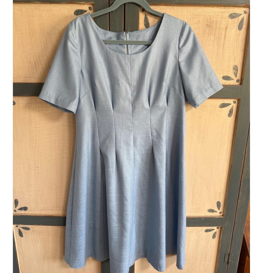 tencel denim dress Shirt Midi Collared With Belt – GOELIA full length Size:AU 8 large black dress with
