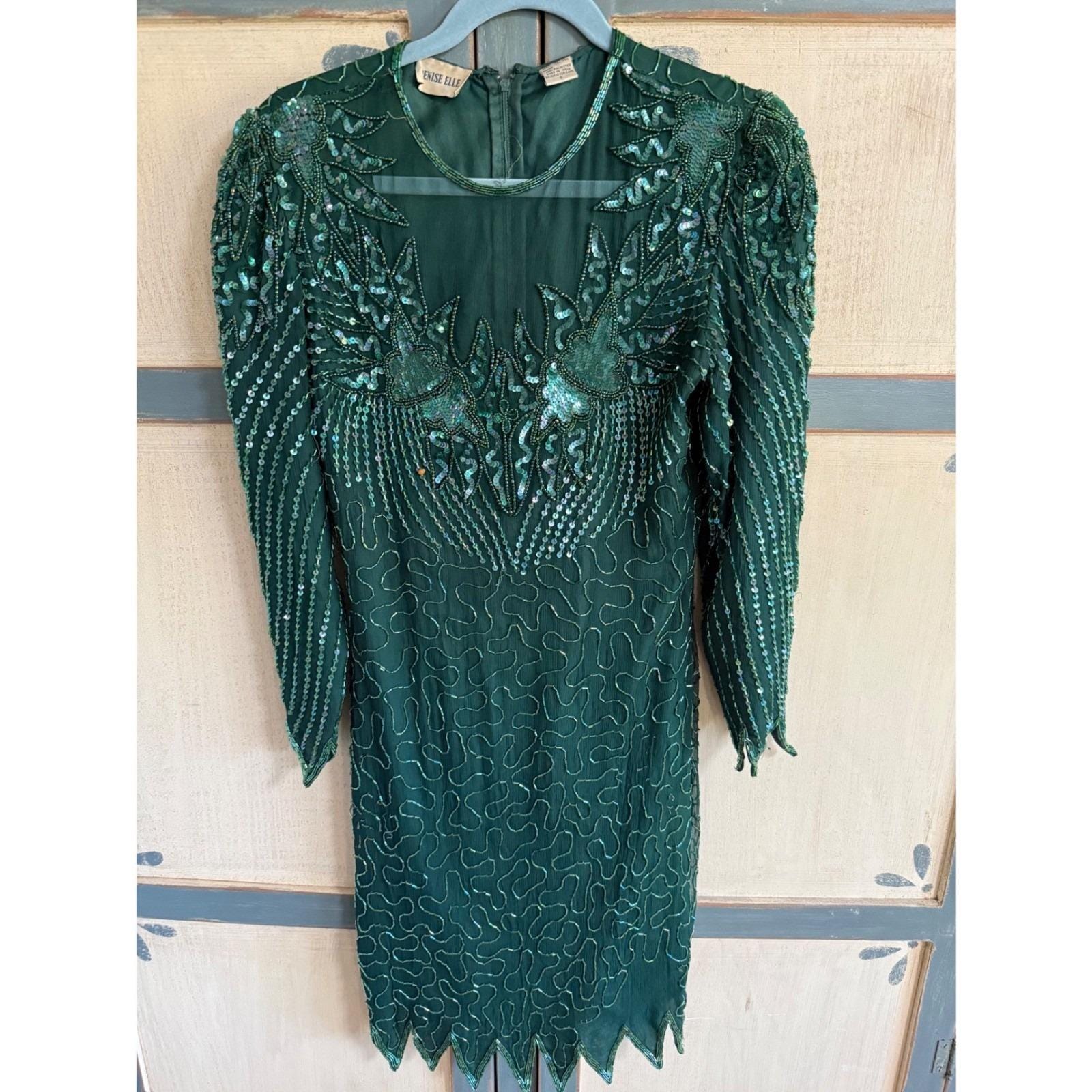 slim fit dress slacks Unique Vintage Green Velvet Lamar Swing Dress – Suzie's Bombshell Boutique main image 0