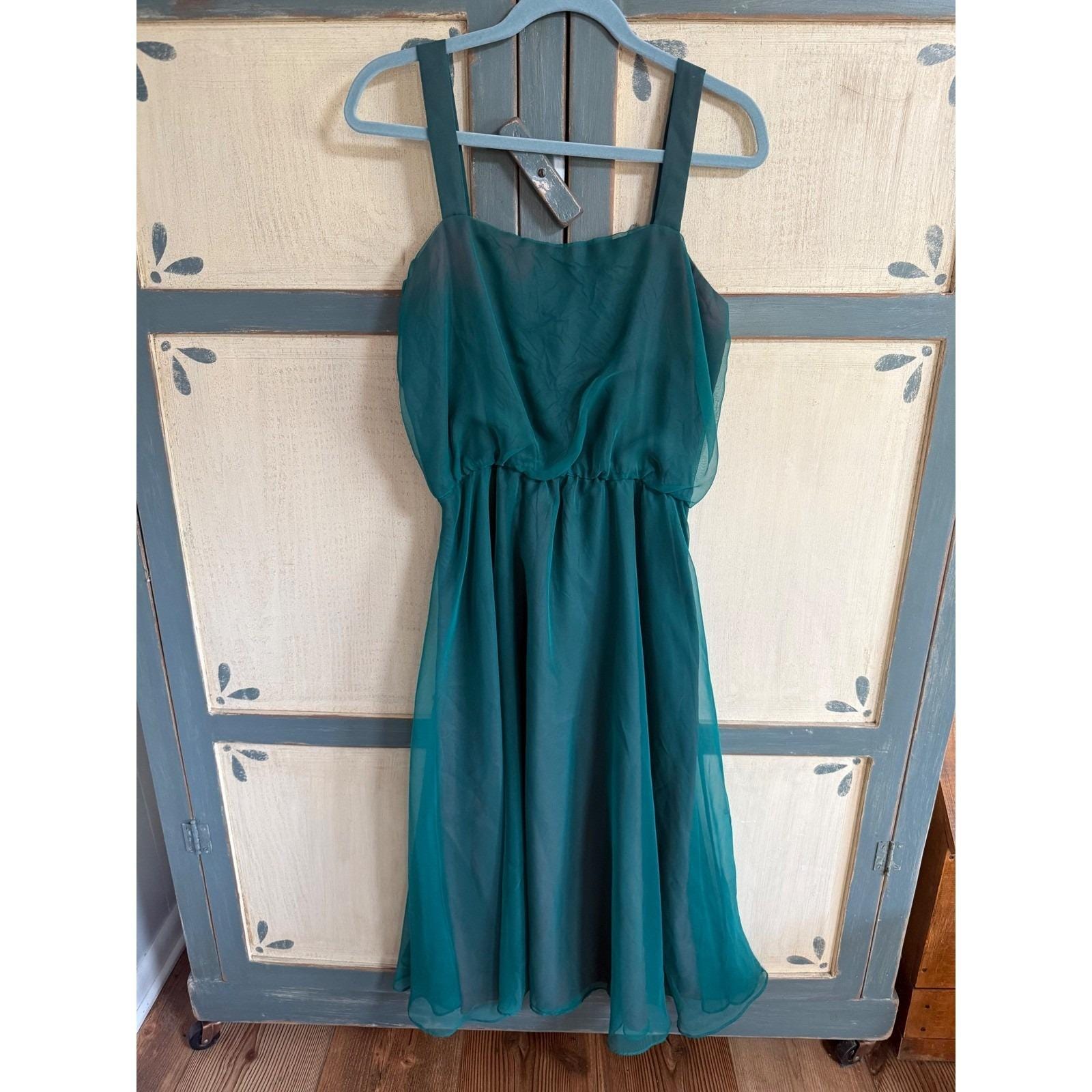 Green Blouson Dress - Etsy Green Blouson Dress - Etsy