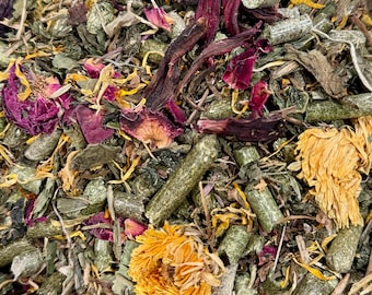 Tortoise Food – Grass & Tortoise-Specific Botanical, High Fiber Grazing Diet (Leopard, Aldabra, Sulcata Safe)