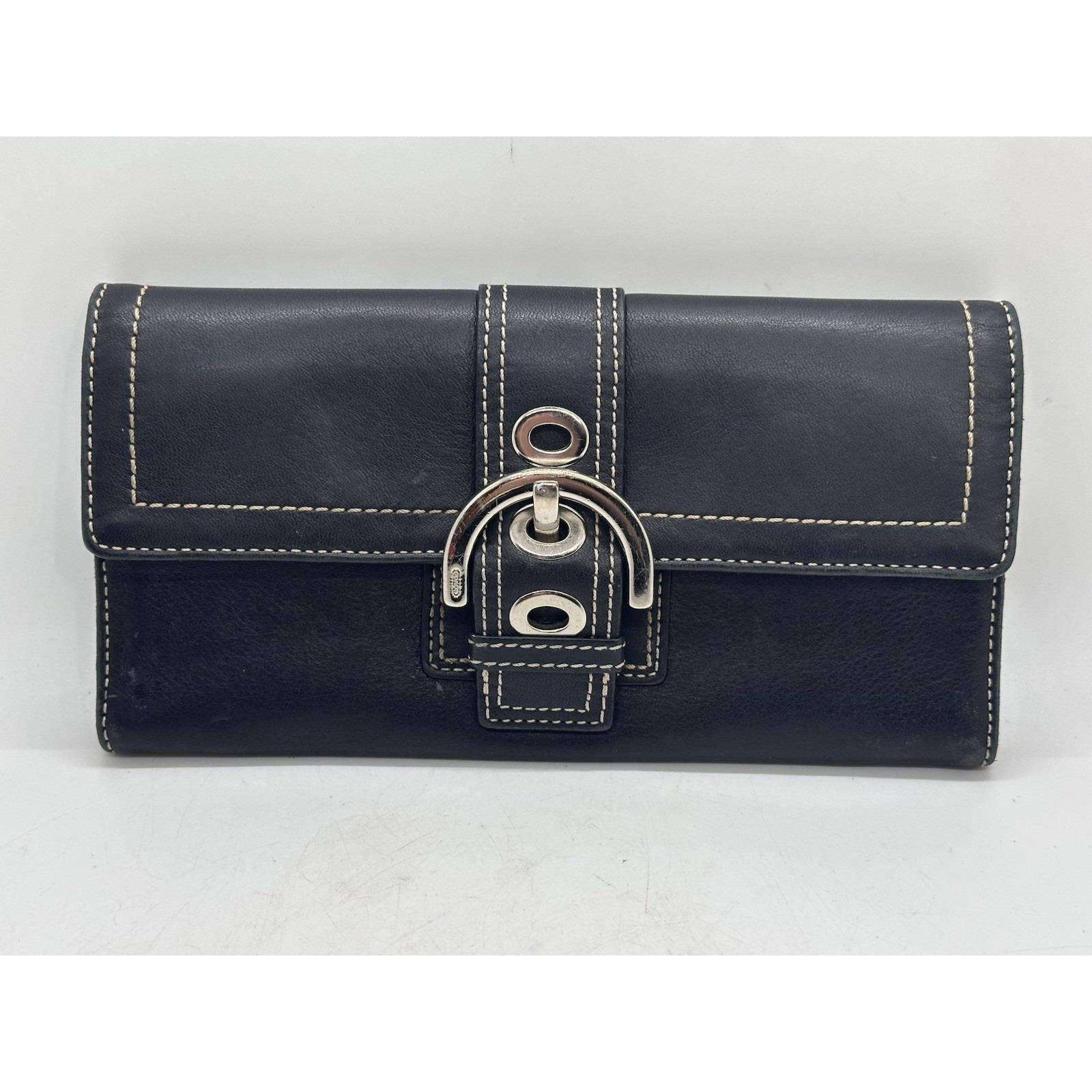 Coach Leather Soho Wallet - Etsy