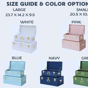 Bride Keepsake Trunk – Personalized Wedding Memory Box, Elegant Bridal Chest