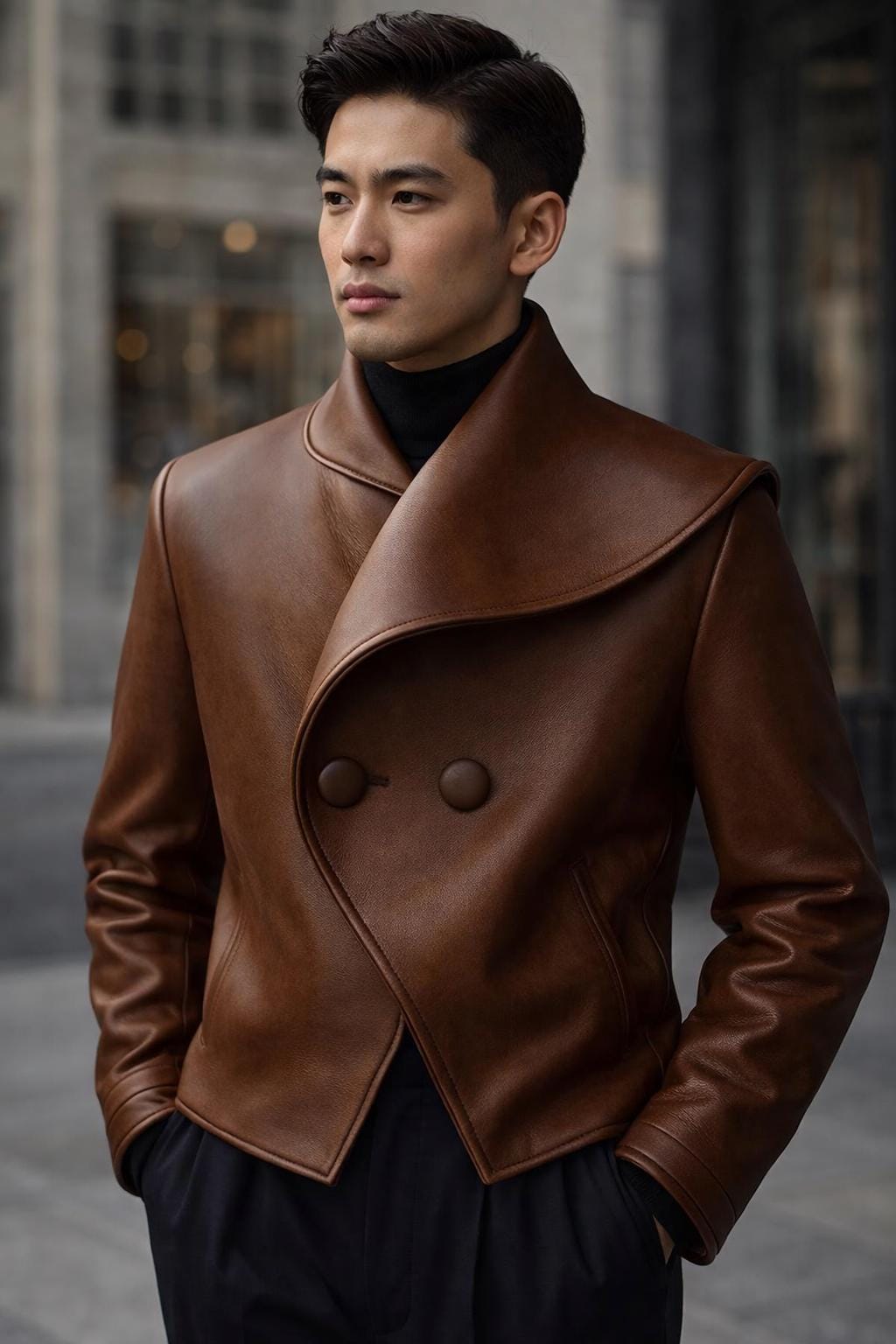 Versace leather coat - Etsy 日本