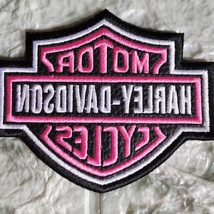 HD-stil biker-märken för bikerdam att sy på jacka