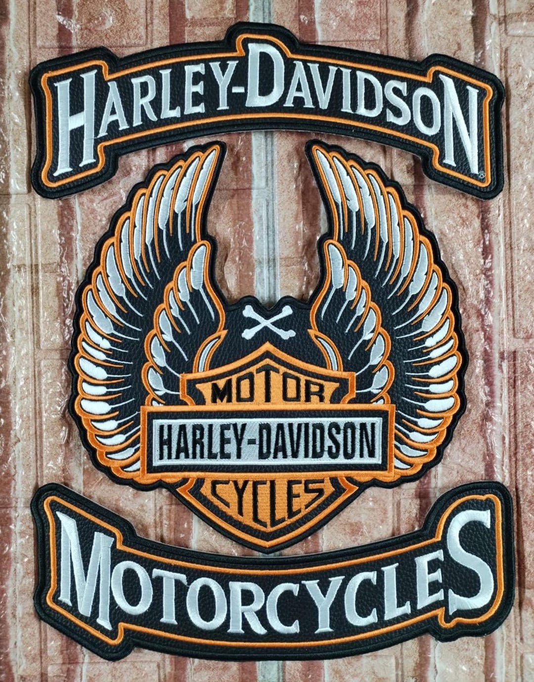 Biker Rocker Patches Plus Vintage Badge and Jacket Wings - Etsy