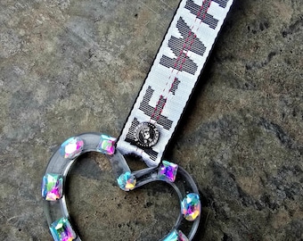 JDM Tsurikawa Heart Ring: Car Bus Handle Drift Charm
