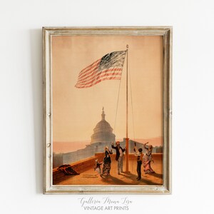 4th of July Downloadable Print | 4th of July Gallery Wall | July Fourth Decor | Patriotic Art Print | Independence Day Art Print | DOWNLOAD