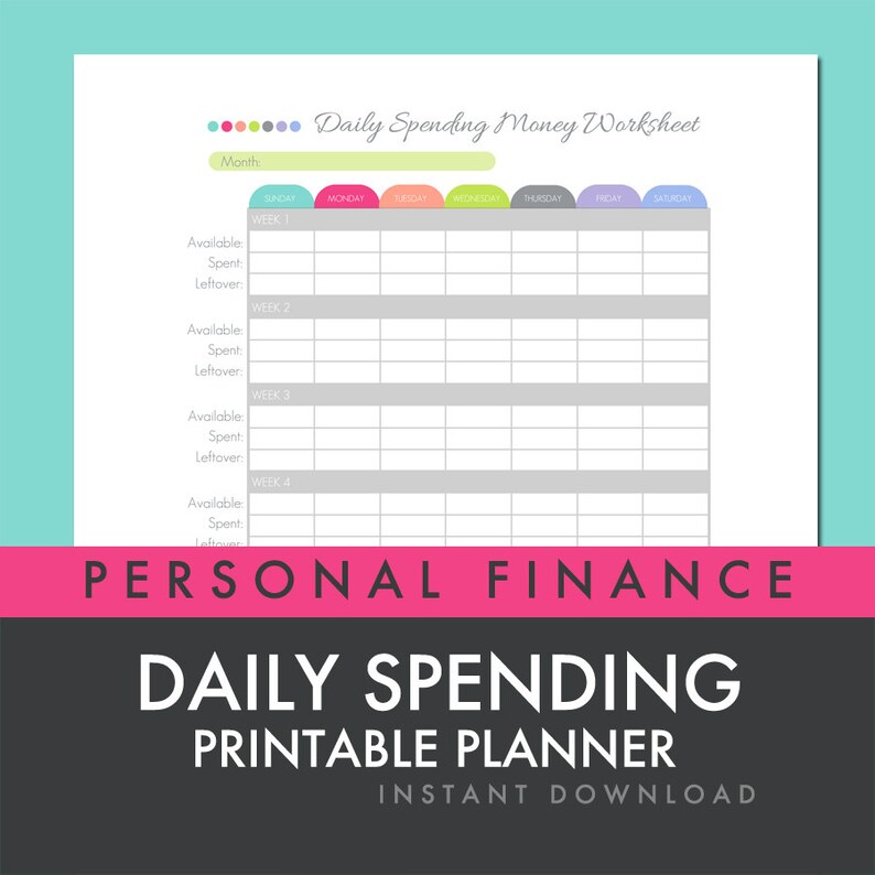 50 OFF Personal Finance Organizer Printables Complete Kit Etsy