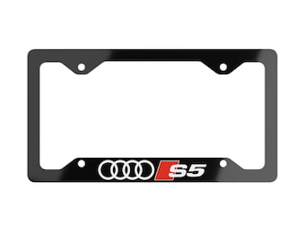 S5 Metal License Plate Frame | Stainless Steel Car Plate Frame