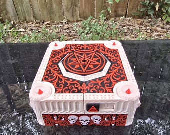 D&D Necromancer Chest With Condition Card