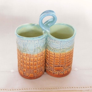 Utensil Holder, or Make Up Brush Holder