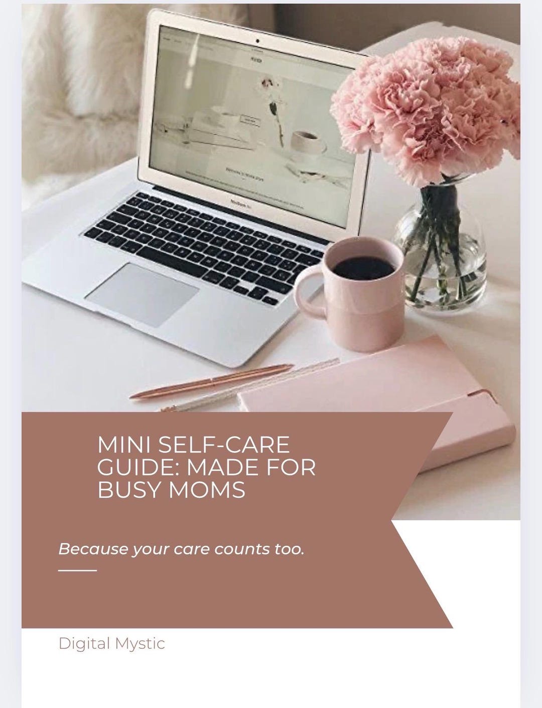 Busy Mom Self Care Planner Printable | Daily Wellness Guide | Mom ...