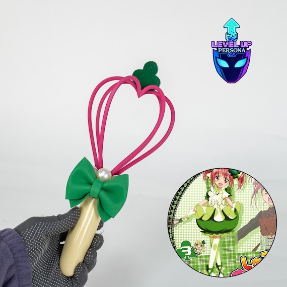 Shugo Chara Amu Hinamori Egg Beater Cosplay Prop Handmade Magical Girl Accessory Anime Replica Convention Display Photoshoot Gift for Fans