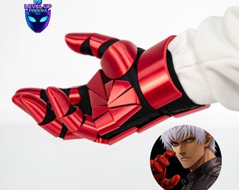 Anime Cosplay Gauntlet 3D Printed Armor Glove Custom Size Wearable Fantasy Armor Cosplay Prop Sci Fi Costume Accessory Cosplayer Gift