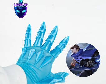 Honor of Kings Lan Cosplay Gauntlet Custom 3D Printed Armor Gloves Game Character Prop Custom Color Customizable Gift Fans Cosplay
