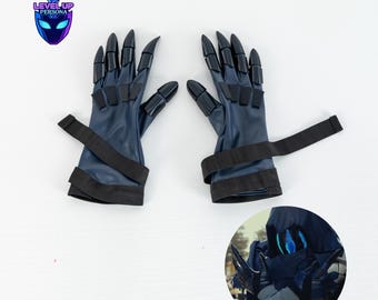 3D Printed Cosplay Gauntlet Gloves Armor Style Claw Gloves Gothic Sci Fi Fantasy Costume Prop Halloween Cosplay Accessory Adult Collectible
